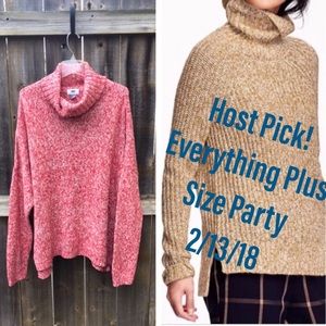 🎉HP🎉 NWOT Old Navy | Hi-Lo Turtleneck Sweater